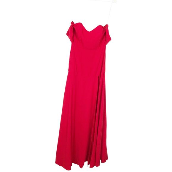 Dear Emilia Blushing Cinderella Hello Molly Maxi Dress Red Small Formal NWT - Picture 6 of 12